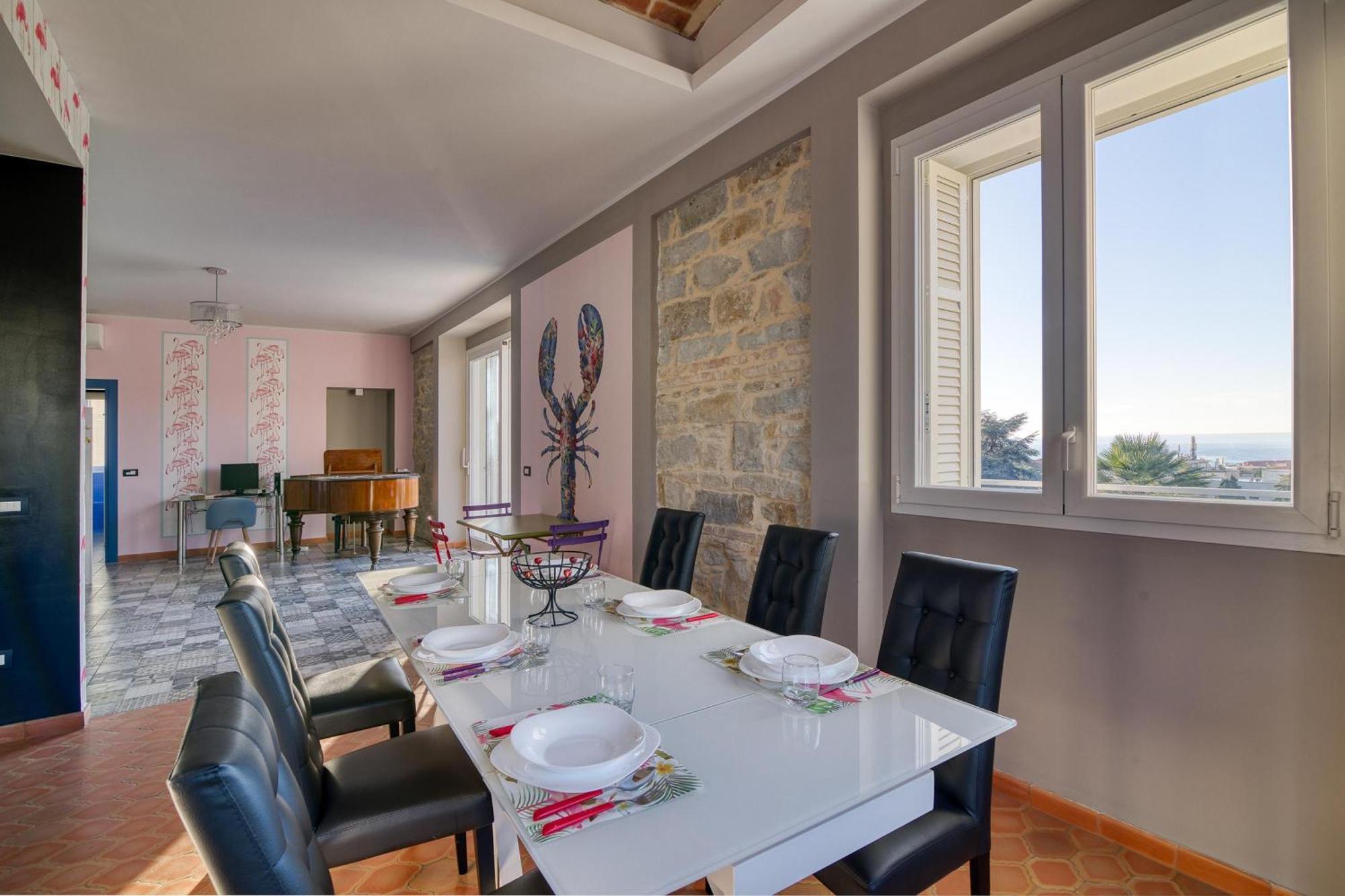 La Lincolnia - With Garden And Seaview - Happy Rentals 圣雷默 外观 照片