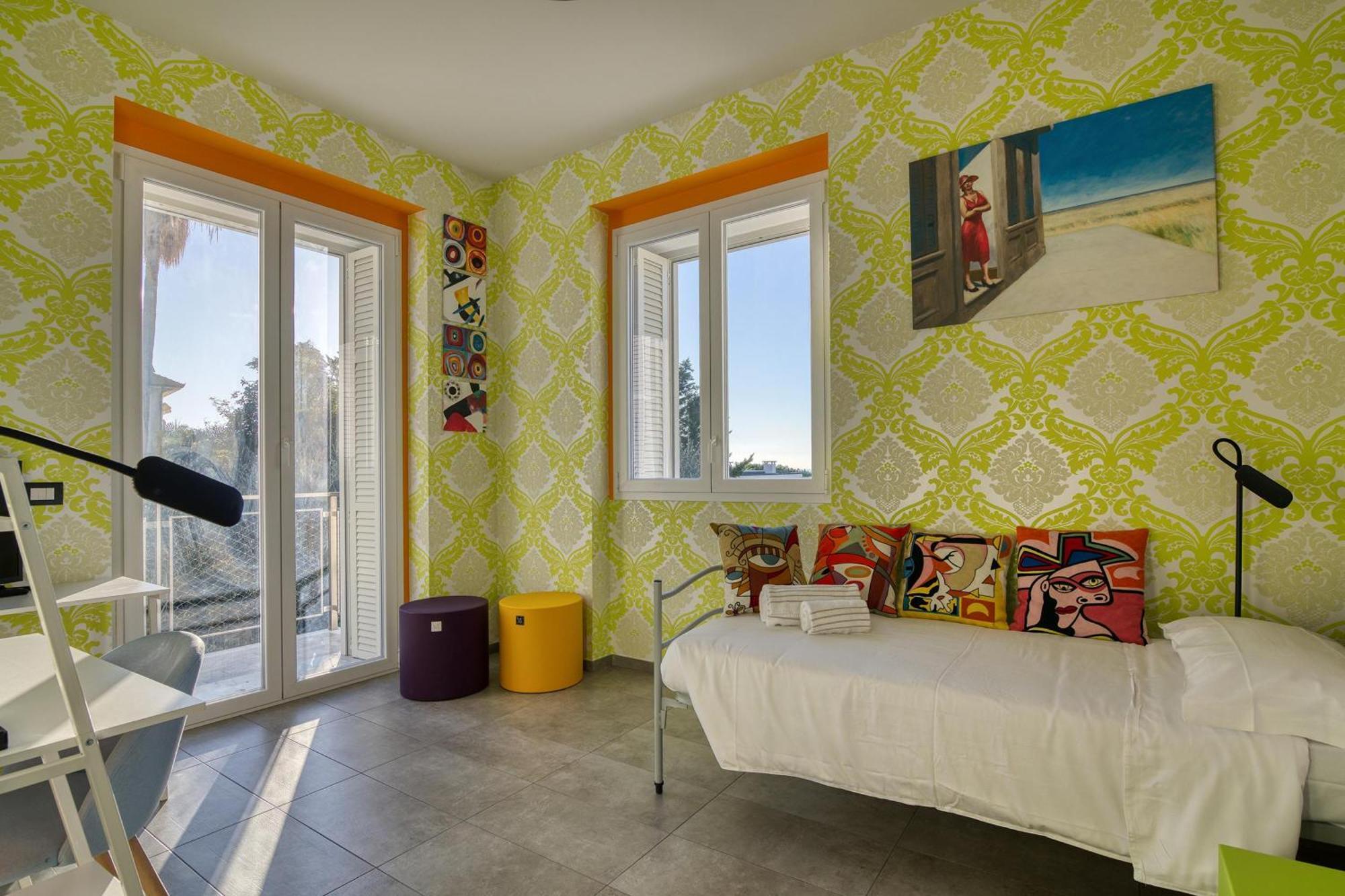 La Lincolnia - With Garden And Seaview - Happy Rentals 圣雷默 外观 照片